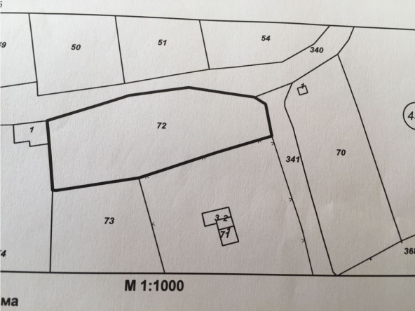 Парцел в Сливен, в.з. Сливен - 1500 кв.м за 5 €/кв.м - Снимка #1