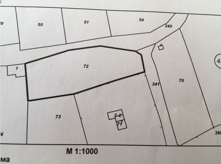 Парцел в с. Чинтулово, Област Сливен - 1500 кв.м за 8 €/кв.м - Снимка #1