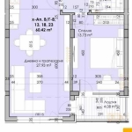 Двустаен апартамент в Пловдив, Южен - 75 кв.м за 959 €/кв.м - Снимка #1