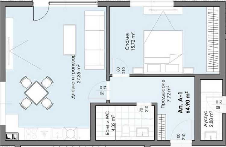 Двустаен апартамент в Пловдив, Христо Смирненски - 82 кв.м за 1005 €/кв.м - Снимка #1