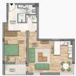 Двустаен апартамент в Пловдив, Кършияка - 86 кв.м за 760 €/кв.м - Снимка #1