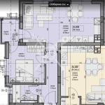 Двустаен апартамент в Пловдив, Христо Смирненски - 70 кв.м за 915 €/кв.м - Снимка #1