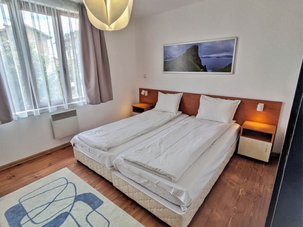 Дава се под наем Двустаен апартамент в Банско - 63 кв.м за 380 € - Снимка #1