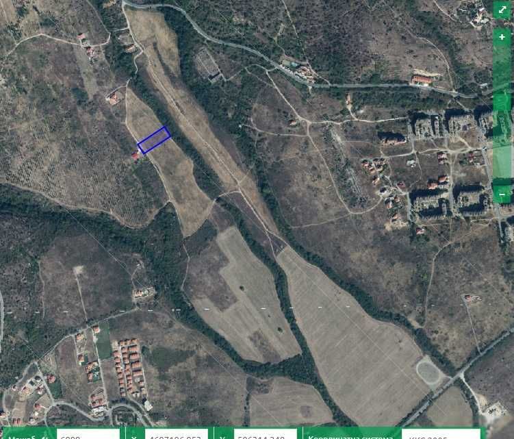 Парцел в Стара Загора, Железник - център - 4280 кв.м за 11 €/кв.м - Снимка #1