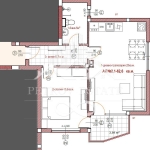 Двустаен апартамент в Велинград - 62 кв.м за 900 €/кв.м - Снимка #1