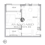 Двустаен апартамент в Пловдив, Христо Смирненски - 66 кв.м за 2652 €/кв.м - Снимка #1