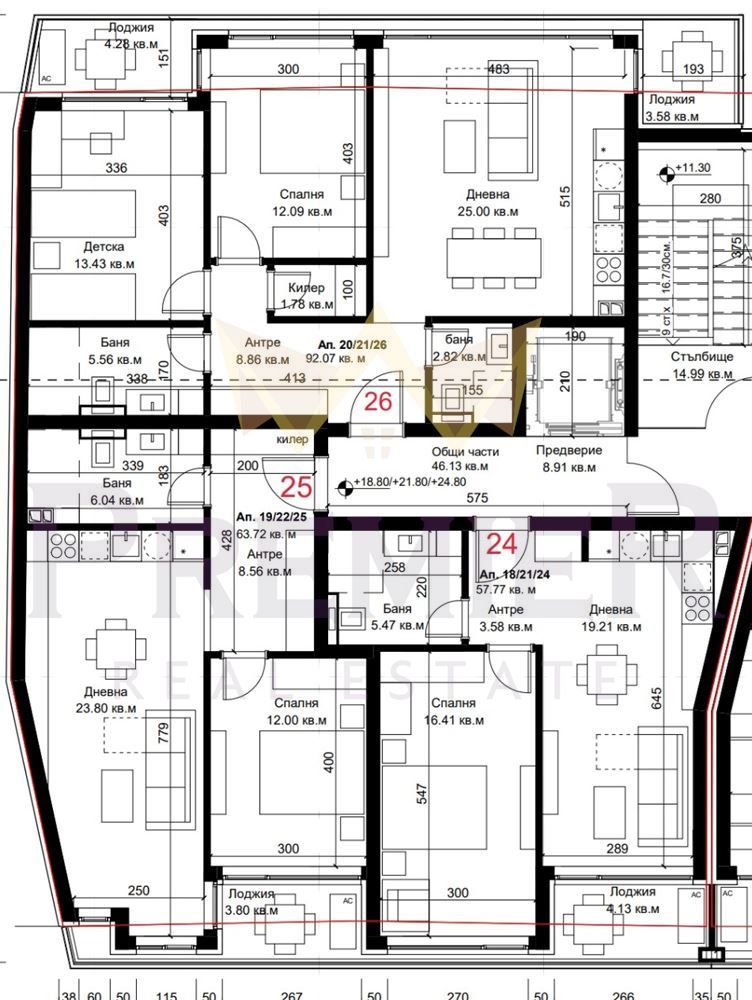 Двустаен апартамент в Варна, Център - 68 кв.м за 2106 €/кв.м - Снимка #1