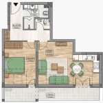 Двустаен апартамент в Пловдив, Кършияка - 89 кв.м за 764 €/кв.м - Снимка #1