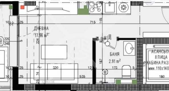 Едностаен апартамент в к.к. Слънчев бряг - 36 кв.м за 1250 €/кв.м - Снимка #1