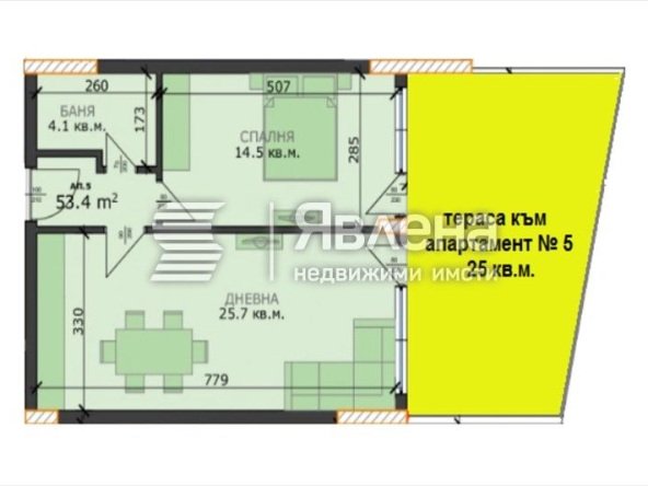 Двустаен апартамент в Варна, м-т Пчелина - 97 кв.м за 923 €/кв.м - Снимка #1