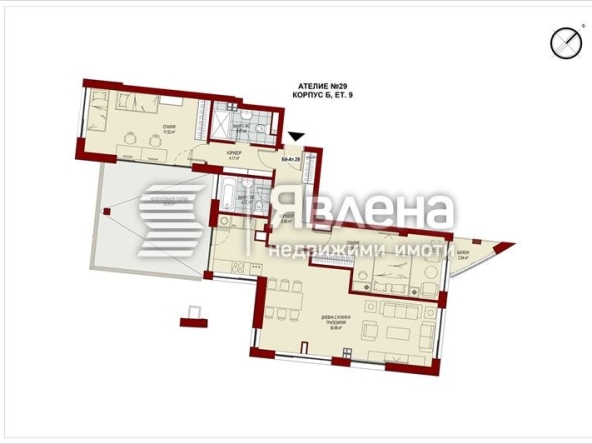 Тристаен апартамент в София, Сердика - 163 кв.м за 1124 €/кв.м - Снимка #1