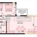 Двустаен апартамент в Варна, м-т Пчелина - 71 кв.м за 1113 €/кв.м - Снимка #1