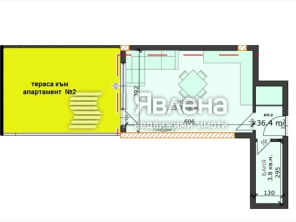 Едностаен апартамент в Варна, м-т Пчелина - 64 кв.м за 875 €/кв.м - Снимка #1