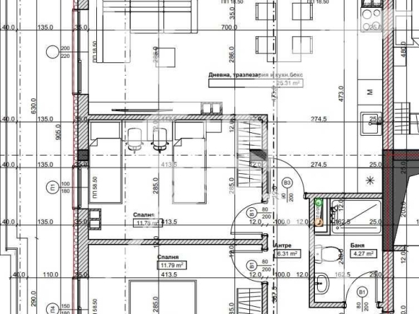 Тристаен апартамент в Асеновград - 75 кв.м за 854 €/кв.м - Снимка #1