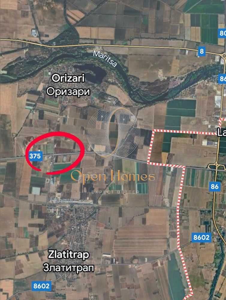 Земеделски имот в с. Оризари, Област Пловдив -  кв.м за 19034 €/дка - Снимка #1