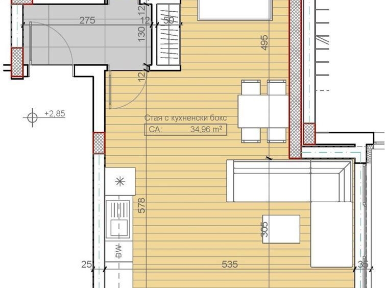 Едностаен апартамент в София, Бояна - 58 кв.м за 2087 €/кв.м - Снимка #1