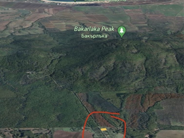 Парцел в с. Росен, Област Бургас - 1118 кв.м за 25 €/кв.м - Снимка #1