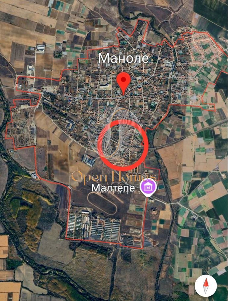 Парцел в с. Маноле, Област Пловдив - 1277 кв.м за 29 €/кв.м - Снимка #1