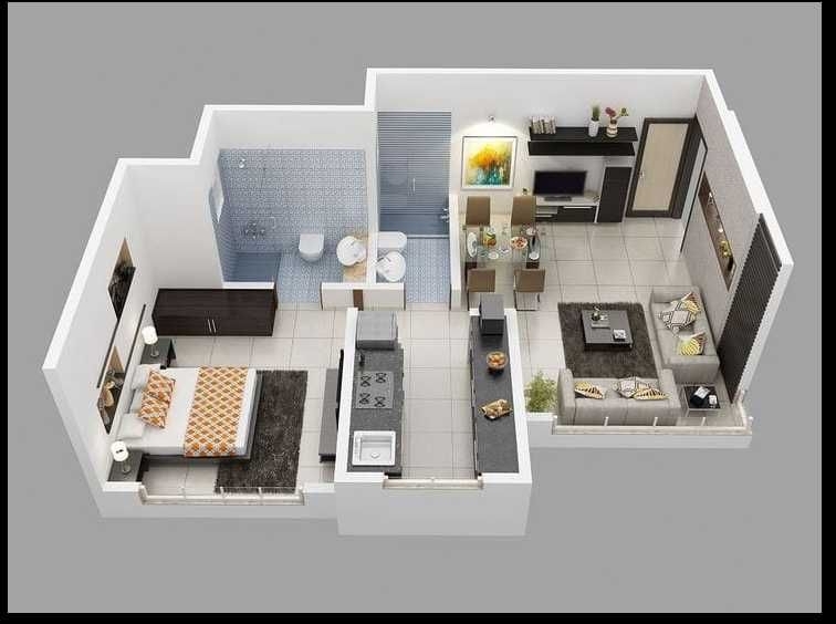 Тристаен апартамент в Пловдив, Южен - 106000 кв.м за 1 €/кв.м - Снимка #1