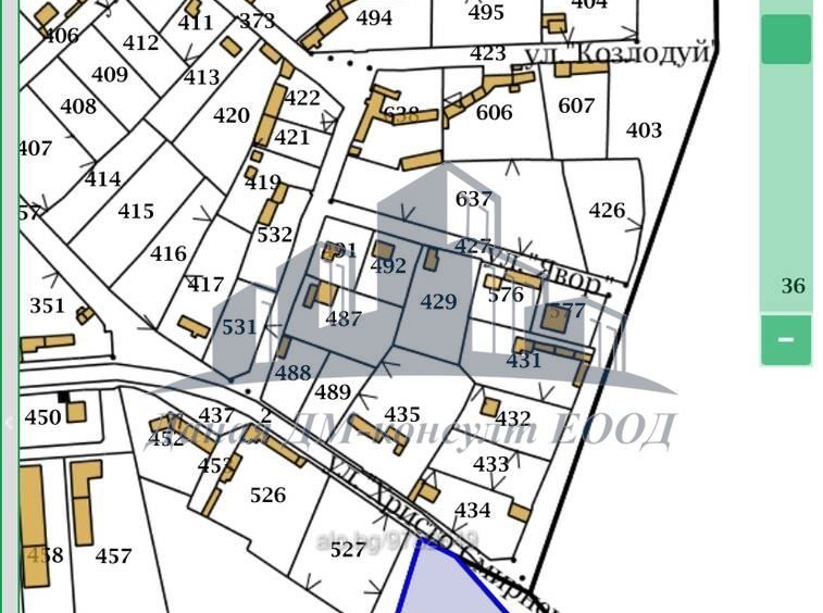 Парцел в с. Илия Блъсково, Област Шумен - 5846 кв.м за 8 €/кв.м - Снимка #1