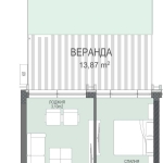 Двустаен апартамент в Пловдив, Христо Смирненски - 61 кв.м за 1996 €/кв.м - Снимка #1