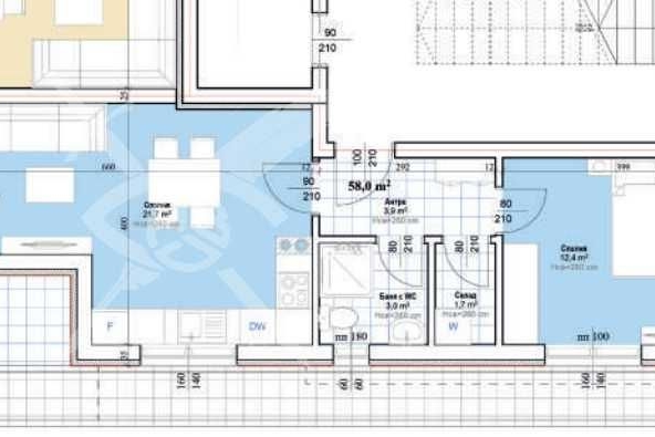 Двустаен апартамент в Асеновград - 70 кв.м за 1210 €/кв.м - Снимка #1