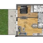 Двустаен апартамент в Пловдив, Остромила - 64 кв.м за 478 €/кв.м - Снимка #1