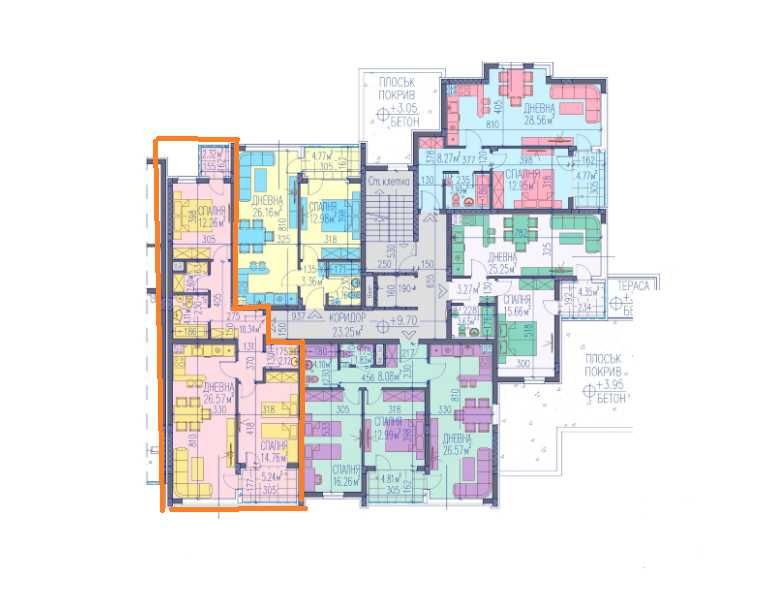 Тристаен апартамент в Пловдив, Тракия - 116 кв.м за 1253 €/кв.м - Снимка #1