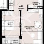 Двустаен апартамент в Бургас, Изгрев - 58 кв.м за 598 €/кв.м - Снимка #1