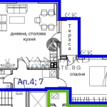 Двустаен апартамент в Пловдив, Кършияка - 83 кв.м за 1850 €/кв.м - Снимка #1