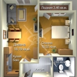 Двустаен апартамент в Бургас, Меден рудник - зона А - 55 кв.м за 1064 €/кв.м - Снимка #1