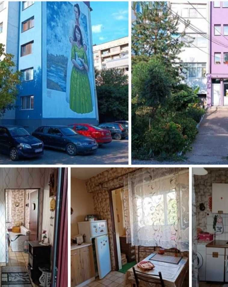 Дава се под наем Едностаен апартамент в Лом - 45 кв.м за 153 € - Снимка #1