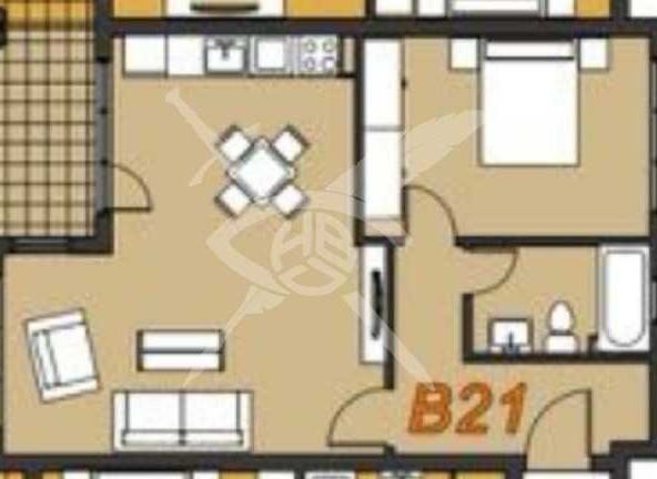 Двустаен апартамент в Ахелой - 91 кв.м за 560 €/кв.м - Снимка #1