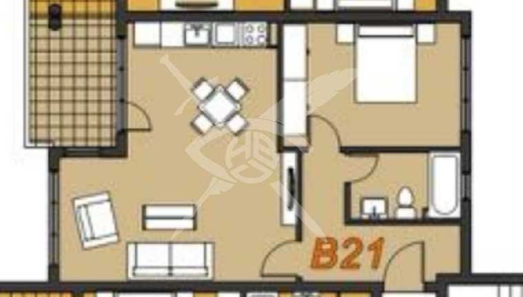 Двустаен апартамент в Ахелой - 91 кв.м за 560 €/кв.м - Снимка #1