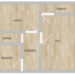 Едностаен апартамент в София, Сухата река - 40 кв.м за 2875 €/кв.м - Снимка #1