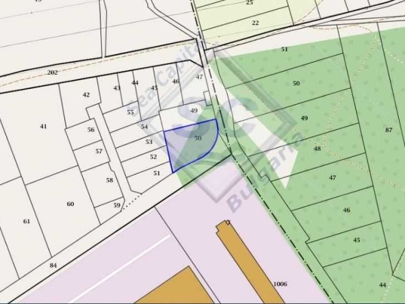 Дава се под наем Парцел в Варна, Западна промишлена зона - 2030 кв.м за 797.64 € - Снимка #1