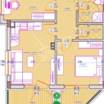 Тристаен апартамент в Бургас, Сарафово - 79 кв.м за 1271 €/кв.м - Снимка #1