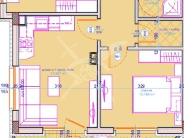 Тристаен апартамент в Бургас, Сарафово - 79 кв.м за 1271 €/кв.м - Снимка #1
