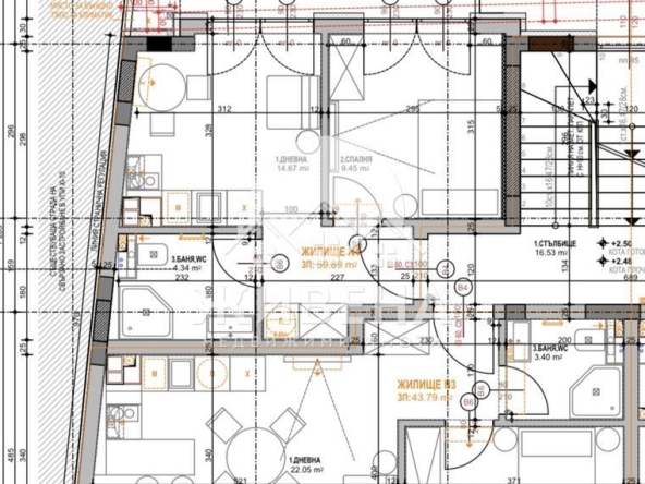 Двустаен апартамент в Варна, Гръцка махала - 70 кв.м за 2643 €/кв.м - Снимка #1