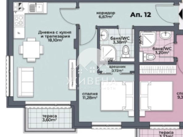 Двустаен апартамент в Варна, Аспарухово - 58 кв.м за 1509 €/кв.м - Снимка #1