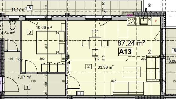 Двустаен апартамент в Пловдив, Коматево - 96 кв.м за 909 €/кв.м - Снимка #1