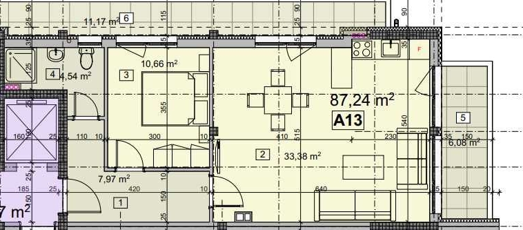 Двустаен апартамент в Пловдив, Коматево - 96 кв.м за 909 €/кв.м - Снимка #1