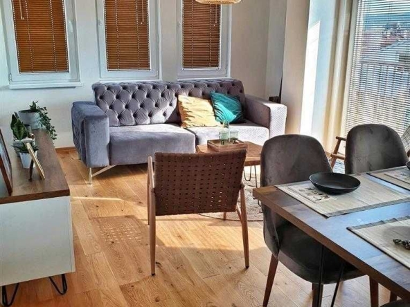 Дава се под наем Двустаен апартамент в Бургас, Славейков - 57 кв.м за 224.4 € - Снимка #1