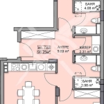 Тристаен апартамент в Пловдив, Кършияка - 116 кв.м за 1214 €/кв.м - Снимка #1