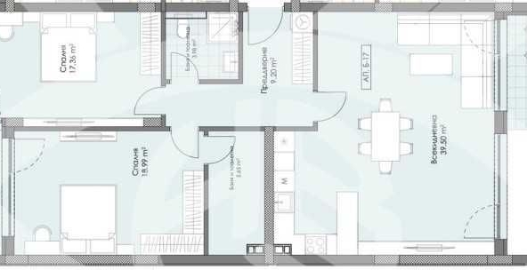 Тристаен апартамент в Пловдив, Остромила - 150 кв.м за 574 €/кв.м - Снимка #1