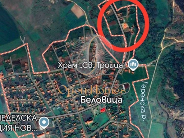 Парцел в с. Беловица, Област Пловдив - 2020 кв.м за 37 €/кв.м - Снимка #1
