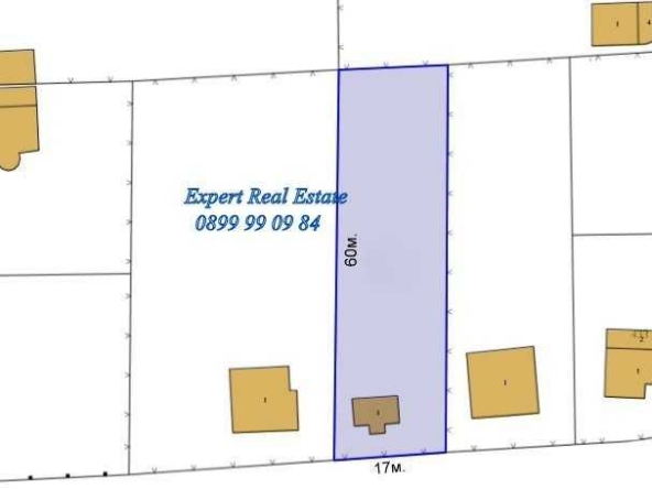 Парцел в с. Скутаре, Област Пловдив - 1022 кв.м за 62 €/кв.м - Снимка #1
