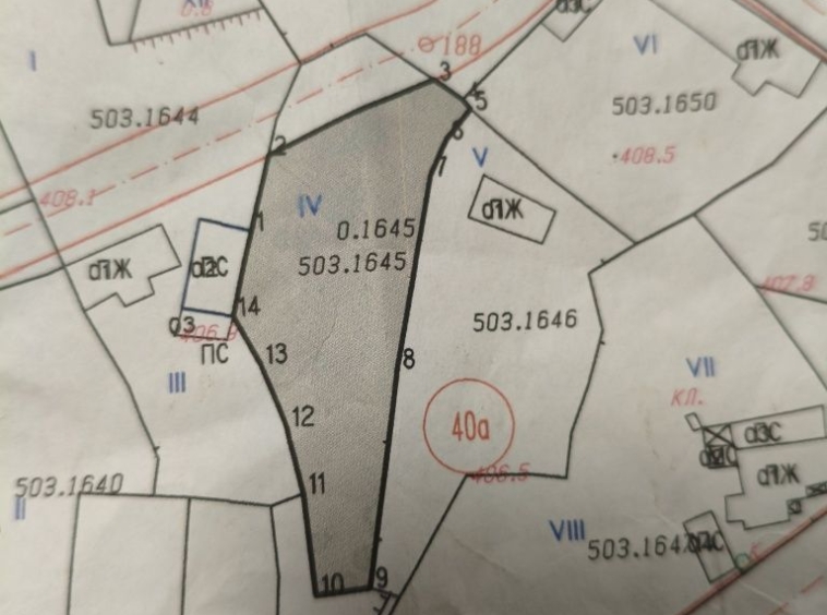 Парцел в Хисаря - 850 кв.м за 36 €/кв.м - Снимка #1