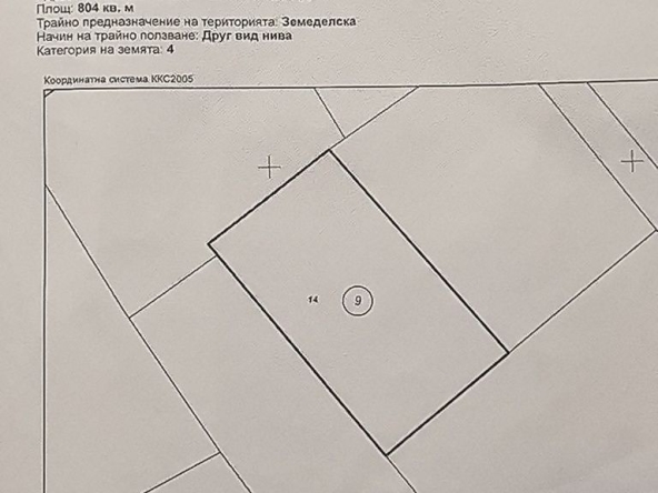 Земеделски имот в Благоевград, Идеален център -  кв.м за 19 €/дка - Снимка #1
