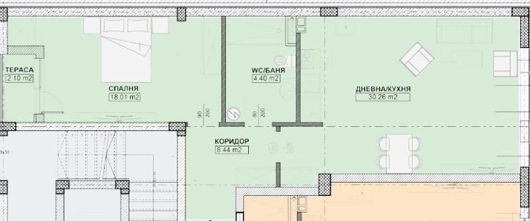 Двустаен апартамент в София, Студентски град - 89 кв.м за 2248 €/кв.м - Снимка #1